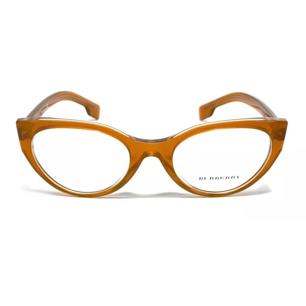 Burberry Women's Opal Yellow Square Eyeglasses! - Picture 2 of 4